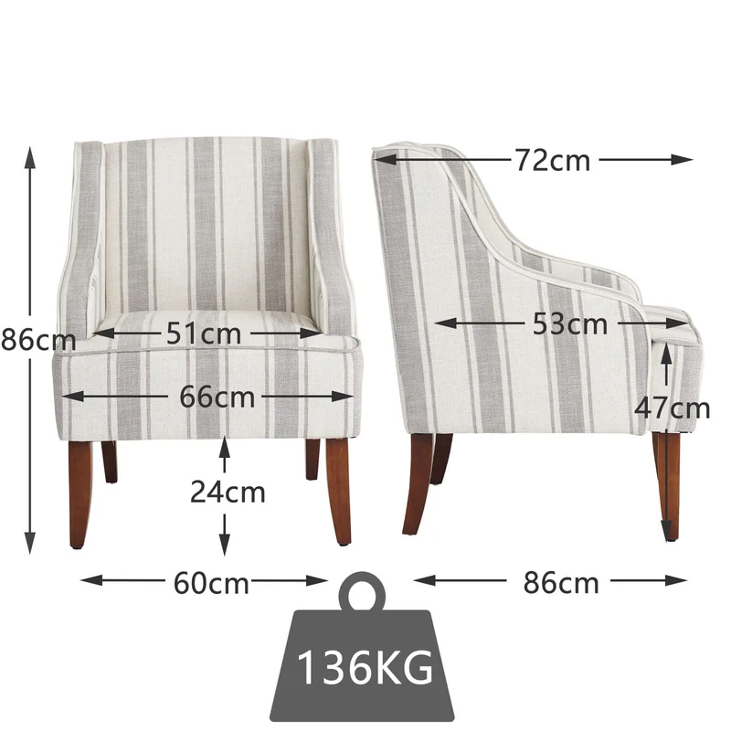 SEPNINE Fauteuil Lounge, Fauteuil Lounge en Velours, Fauteuil De Salon, Chaise TapisséE, Convient pour Le Salon, La Chambre, Le Bureau, Le Balcon