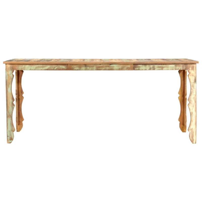Susany Table de Salle à Manger ou Cuisine Table en Bois de Style Rétro 180x90x76cm