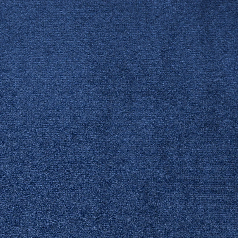 Canapé Fixe 3 Places en Velours Bleu au Design Glamour Tendance Beliani