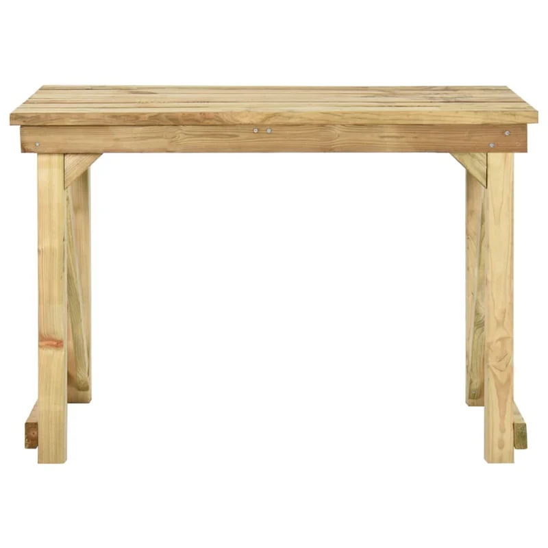 Yongdu Table de Jardin,Table de Jardin Exterieur,Table de Jardin Terrasse,Table à Dîner de Jardin Table de Jardin 110x79x75 cm Bois de pin imprégné