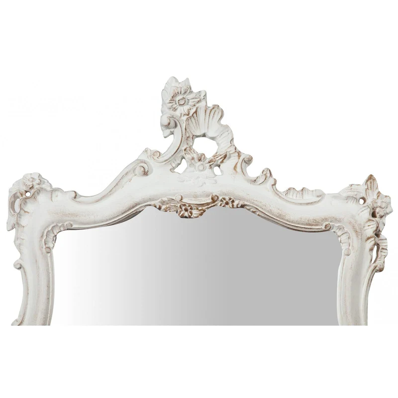 Biscottini Miroir Vintage 120 x 65 cm | Miroir Mural Salle de Bain et Chambre à Coucher | Miroir entrée