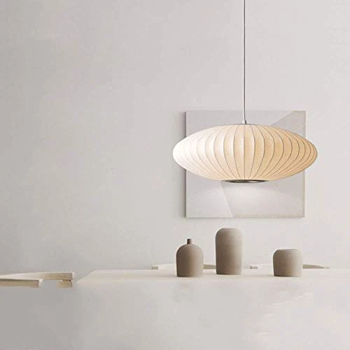 Italie cocon lustre simple, le cocon plat moderne lanterne unique lampe frontale pour les cafés, restaurants, salles d'exposition, pendaison lampes creux,30cm