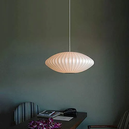 Italie cocon lustre simple, le cocon plat moderne lanterne unique lampe frontale pour les cafés, restaurants, salles d'exposition, pendaison lampes creux,30cm