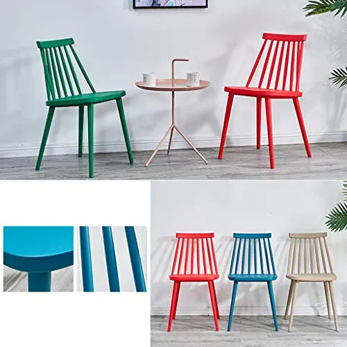 Family History Rétro en Bois Massif Chaise Ménage Étude Lire Lire Chaise Restaurant Bar Dossier Chaise Loisirs Chaise 41 * 41 * 76.5CM,Blue