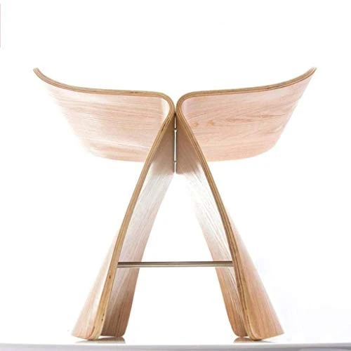Tabouret Papillon Changement Chaussures Tabouret Tabouret En Bois Petit Banc Chaise Salon Décoratif Tabouret 44 X 31 X 40 Cm,A