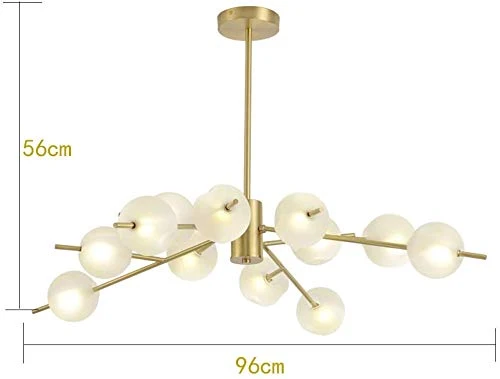HSB Têtes Multiples Creative Accueil Magic Beans Lustres moléculaire Appareils d'éclairage for séjour/Salle à Manger 12 Chambre d'étude Lumières