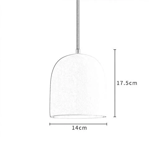 Lustre en ciment vintage, abat-jour en béton moderne industriel avec abat-jour gris antique simple ombre industrielle lustre restaurant restaurant restaurant lustre (Style : C)