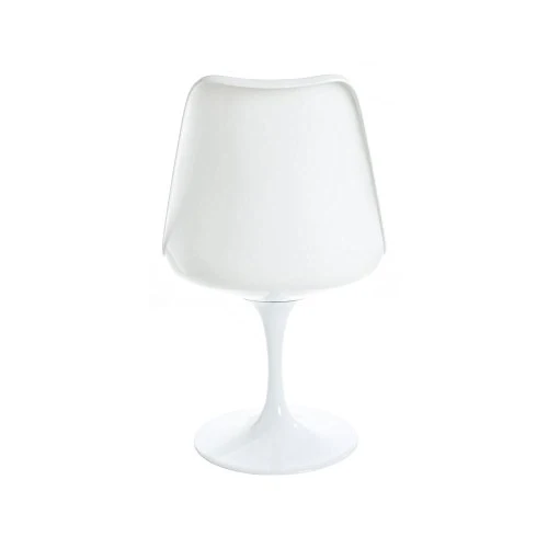Eero Saarinen Chaise Tulipe Gris Blanc Et Soumise Style