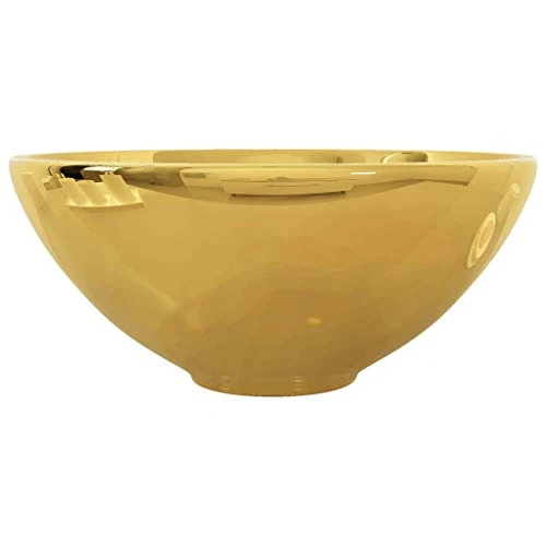 vidaXL Lavabo Lave-Mains Vasque à Poser Monter Evier Salle de Bain Intérieur Salle d'Eau Cabine de Toilette Maison 32,5x14 cm Céramique