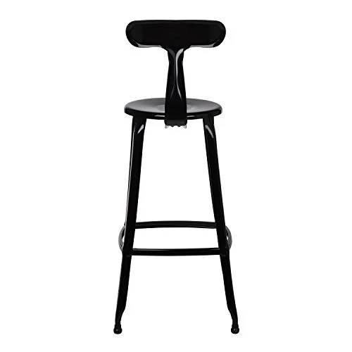 SKLUM Tabouret Haut Yvon Noir - (Plus de Couleurs)