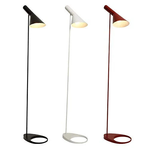 Lampe sur pied LGFSG Lampadaire design de haute qualité vent industriel en fer forgé lampadaire salon chambre LED lumières décoratives, vert foncé