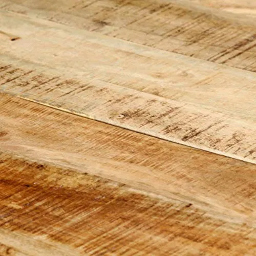 vidaXL Bois de Manguier Massif Brut Table à Dîner Table de Salle à Manger Table de Cuisine Table de Repas Table à Manger Maison Intérieur 180x90x75 cm