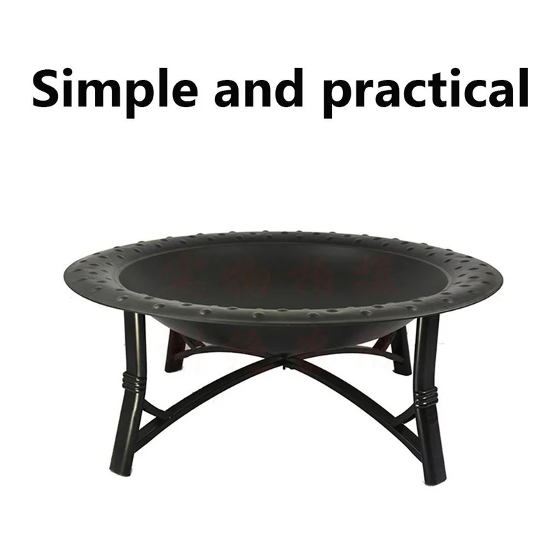 JJFIRE Brasero, Brasero Exterieur, Articles Ménagers Fonte Jardin Brûleur - Diamètre 89cm