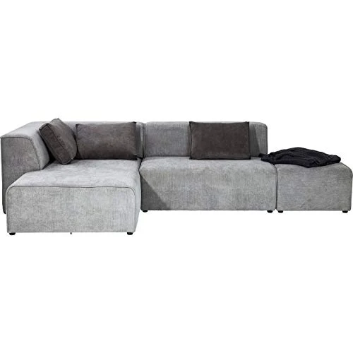 Canapé Infinity Antique Ottoman gauche gris Kare Design