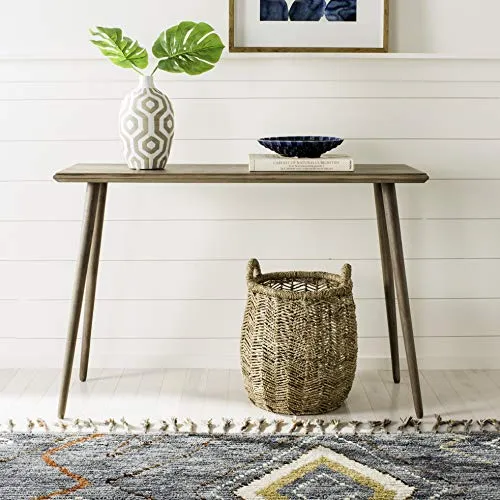 Safavieh Herman Mid-Century Table de Console, Bois Dense, Brun, 40 x 120 x 81