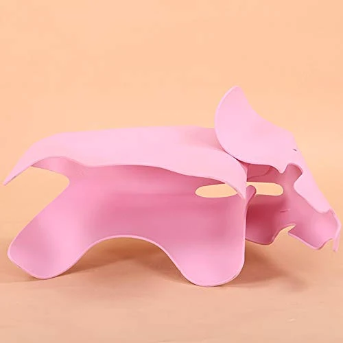 GWDJ Tabouret, Tabouret en Plastique, Tabouret D'éléphant pour Enfants, Tabouret de Jardin D'enfants, Tabouret Parent-enfant, Banquette de Canapé, pour Chambre À Coucher, Salon, 7 Couleurs Repose-pied