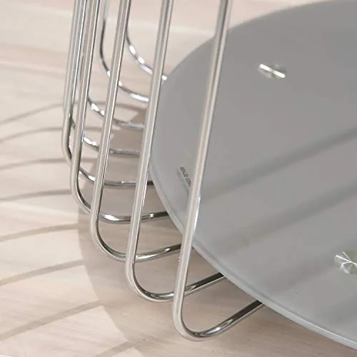 Interlink 50100160 Rivoli Table Basse Métal Cappuccino 50 x 50 x 50 cm