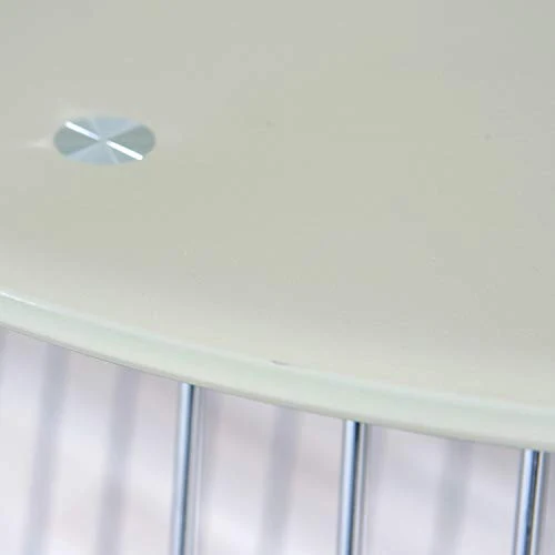 Interlink 50100160 Rivoli Table Basse Métal Cappuccino 50 x 50 x 50 cm