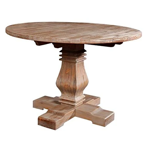 Vintahome Table de salle à manger Colonial Bois de pin 120 Eleonora