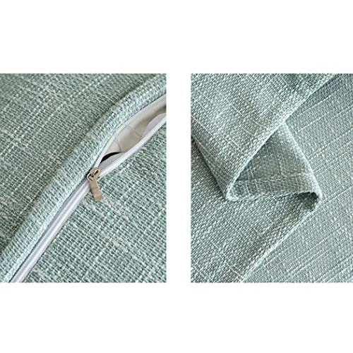 AIBBMIN Simple Jeté de Canapé Jeté de Lit en Lin Couverture de Fauteuil Décorative Housse de Canapé Antidérapage Universelle
