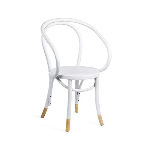 SKLUM Chaise Teno avec accoudoirs Blanc - (Plus de Couleurs)