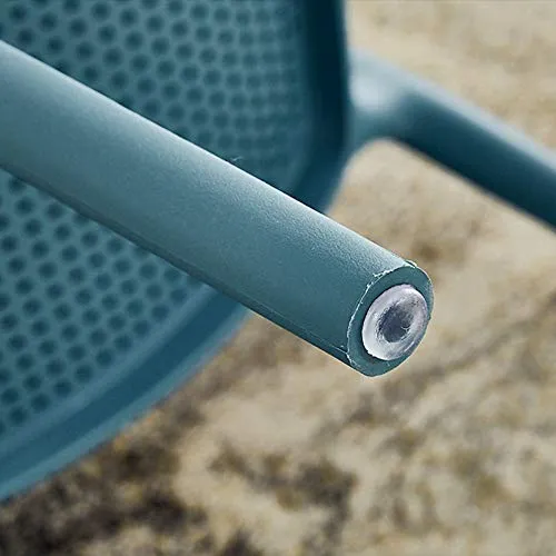 ZZLYZ Chaise en Plastique, Dos Ouvert Et Surface Siège De Design Intégré, Cuisine Bar Salon Négociation Chaise À Manger, Mis 18.1X20.1X31.9 Pouces en Deux Parties,Jaune