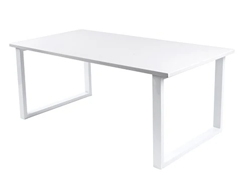 Leitmotiv Fushion Table Basse, MDF, Blanc, Taille Unique