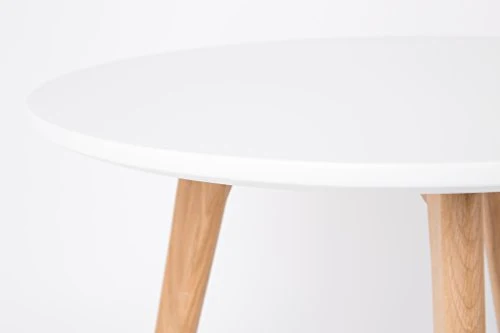 Felis Lifestyle Side Table BODINE Set of 2, Vinyle, Blanc, 50x50x45 cm