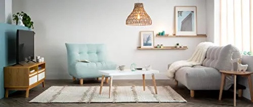 Miliboo Canapé Convertible Design scandinave Naturel Yumi