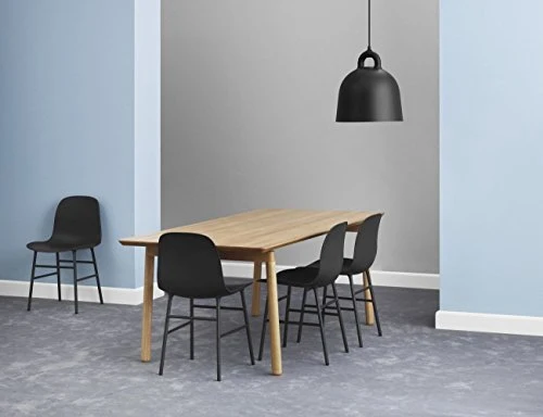 Norman Copenhagen 502092 Lampe suspendue, Aluminium, Noir, 37x35cm