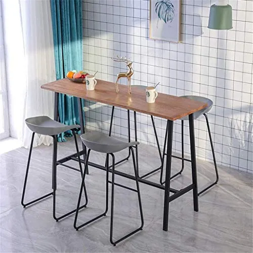 YLCJ Tabouret Haut pour Loisirs Chaise de décoration pour la Maison Chaise Table à Manger Tabouret Tea Shop Coffee Shop Chaise de réception avec pédale Taille 75cm (Taille: 75cm)