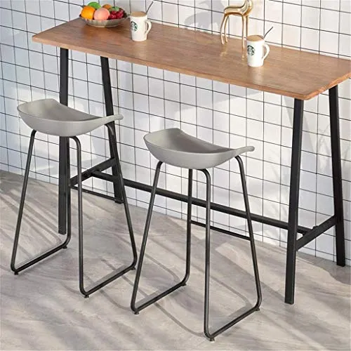 YLCJ Tabouret Haut pour Loisirs Chaise de décoration pour la Maison Chaise Table à Manger Tabouret Tea Shop Coffee Shop Chaise de réception avec pédale Taille 75cm (Taille: 75cm)