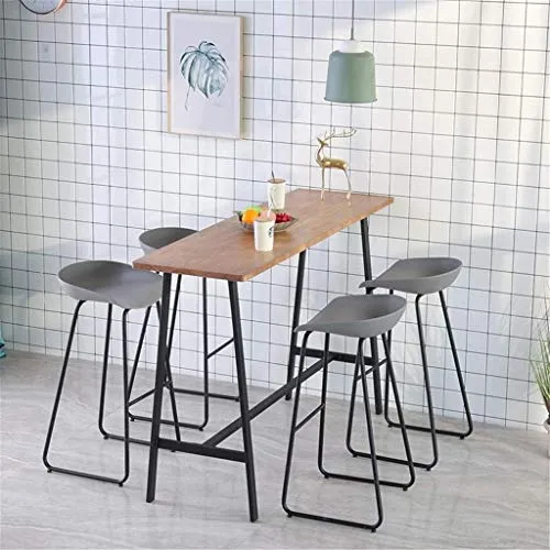 YLCJ Tabouret Haut pour Loisirs Chaise de décoration pour la Maison Chaise Table à Manger Tabouret Tea Shop Coffee Shop Chaise de réception avec pédale Taille 75cm (Taille: 75cm)