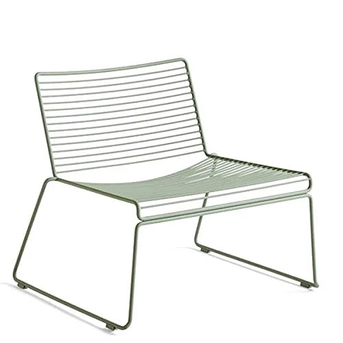 mds La Chaise Lounge HEE par Hay, Le Confort dans Ses Grandes largeurs - Rouge Rouille