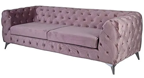 Canapé-lit Chesterfield Pastell - Canapé rembourré - Canapé baroque - Fha058 Palazzo
