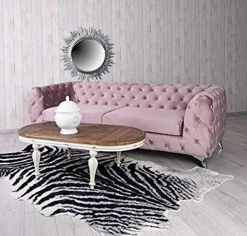 Canapé-lit Chesterfield Pastell - Canapé rembourré - Canapé baroque - Fha058 Palazzo