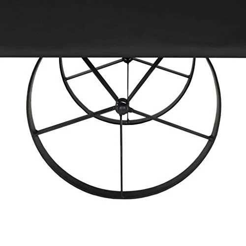 vidaXL Table Basse MDF et Bois de Sapin Table d'Appoint Table de Salon Décor