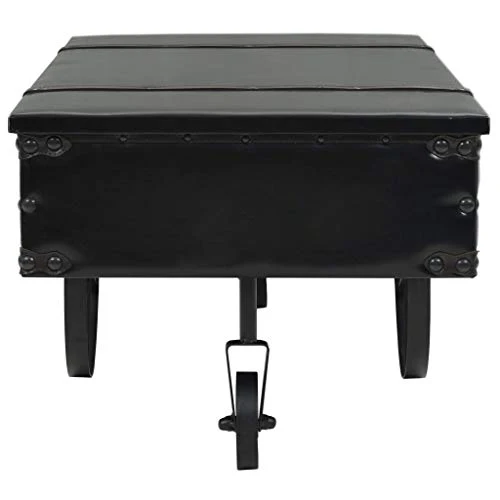 vidaXL Table Basse MDF et Bois de Sapin Table d'Appoint Table de Salon Décor