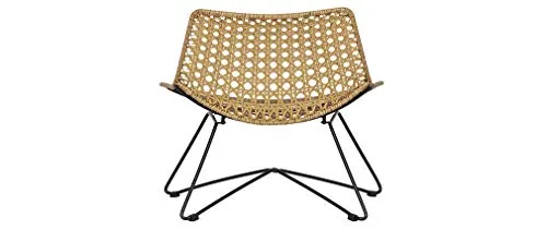 Miliboo Fauteuil Design en rotin synthétique intérieur/extérieur Sunset