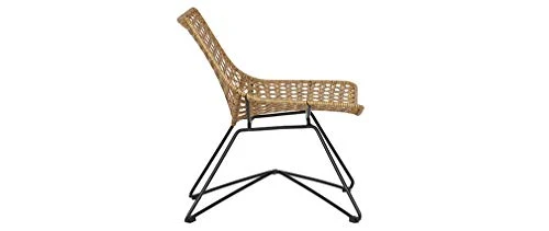 Miliboo Fauteuil Design en rotin synthétique intérieur/extérieur Sunset