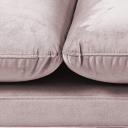 Marque Amazon - Movian Eli - Canapé 3 places, 85 x 200 x 83 cm (longueur x largeur x hauteur), Rose poudreux