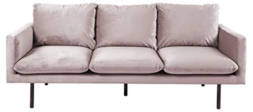 Marque Amazon - Movian Eli - Canapé 3 places, 85 x 200 x 83 cm (longueur x largeur x hauteur), Rose poudreux
