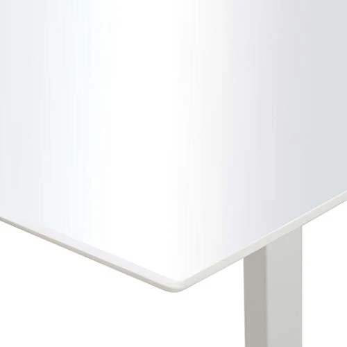 FAMIROSA Table de Salle à Manger Blanc Brillant 180x90x76 cm MDF