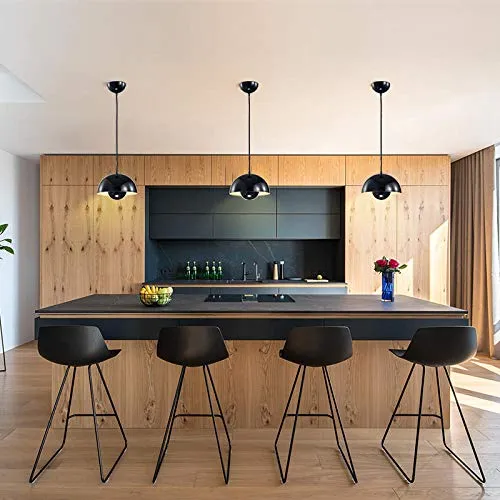 Lampes Suspensions Lustres Plafonnier Lampe Suspension Bar Rond Moderne Nordique Macaron Lustre Multicolore - Noir