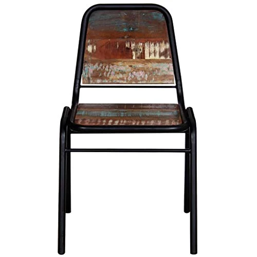 binzhoueushopping Lot de 2 chaises de Salle à Manger en Bois Massif recyclé 44 x 59 x 89 cm