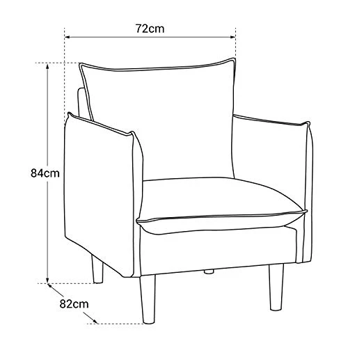 Happy Garden Fauteuil Viktor Gris