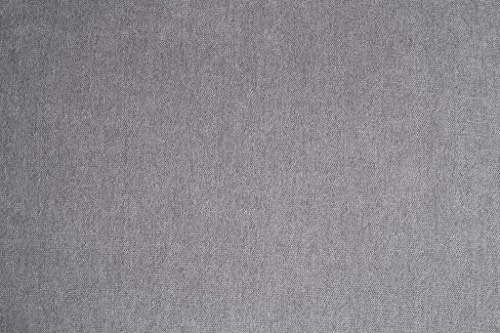 Soliving Perez Fauteuil Design Contemporain Tissu Gris Clair et Pieds en Bois Massif