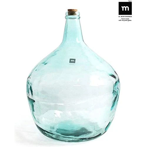 LA Mediterranea – Dame-Jeanne en Verre 16 l, Bouchon en liège