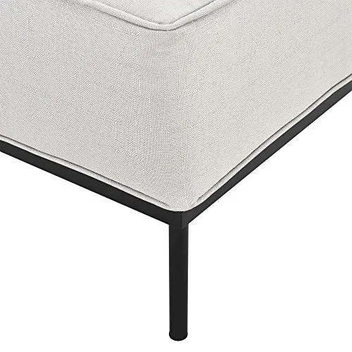[en.casa] Modules de canapés - canapé de 2 pièces - 100% Polyester - Sable