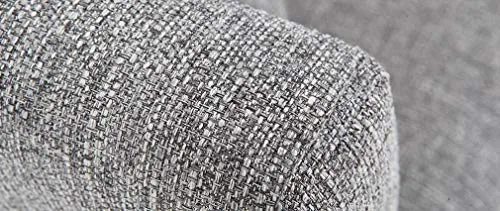 Canapé scandinave 3 Places Gris Clair déhoussable Pieds Bois Oslo